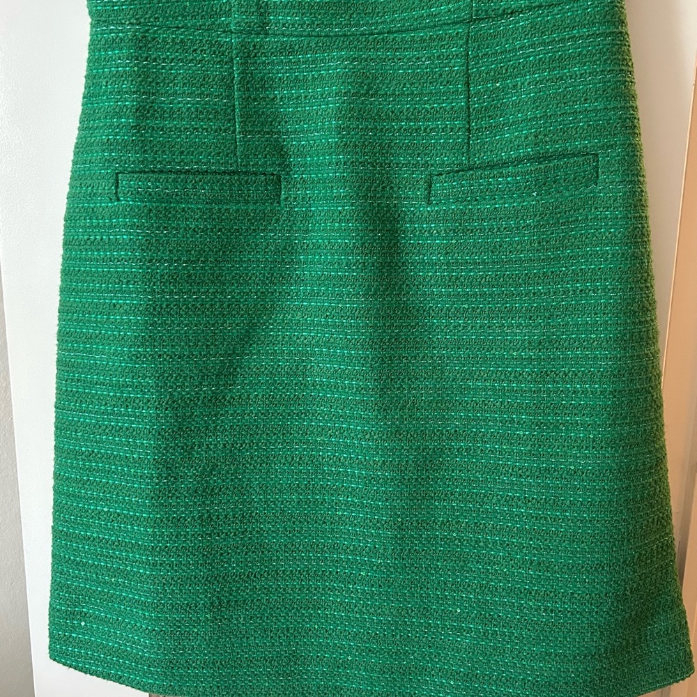 J.Crew Tweed Sequined Mini Shift Dress Size 4 - Picture 7 of 15